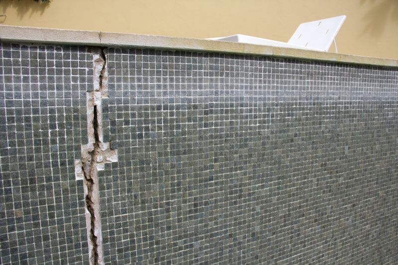 Inside Pool Tile Damage